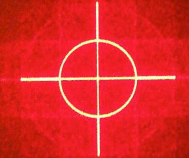 Bild von Howie Glatter Holographisches Gitter (Fadenkreuz)