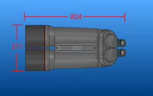 Bild von APM 150mm 45° ED APO Fernglas mit UF30mm & Koffer