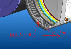 Bild von APM 120 mm 90° SD-Apo Fernglas mit 1,25" Wechselokularaufnahme, APM Gabel-Montierung & Stativ