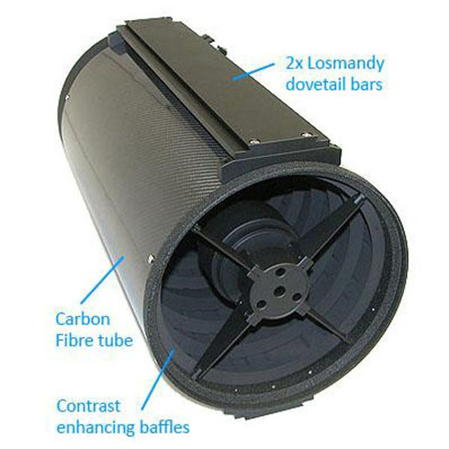 Bild von TS  - Ritchey Chretien 10'' f/8 - Optischer Tubus - Carbon Tubus