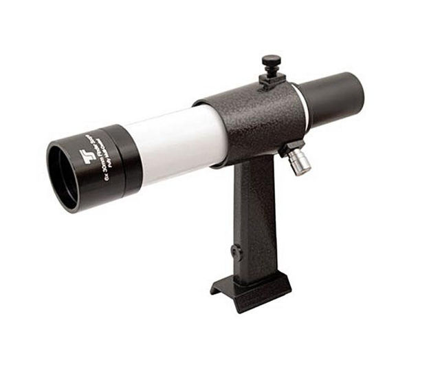 Bild von TS Optics 6x30-Sucher mit Halter - weiss, geradsichtig