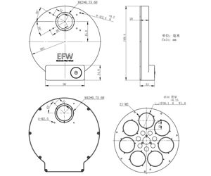 Bild von ZWO elektronisches Filterrad für 7x 36 mm Filter - größere Version