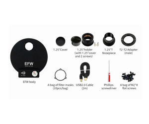 Bild von ZWO elektronisches Filterrad für 7x 36 mm Filter - größere Version