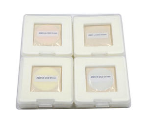 Bild von ZWO LRGB Filterset 36 mm, ungefasst