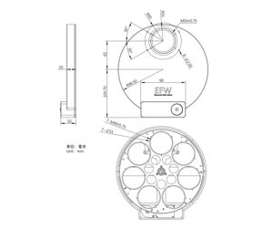 Bild von ZWO USB Filterrad für 7x 2" Filter