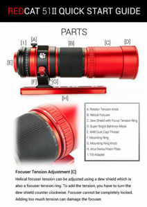 Bild von William Optics  RedCat 51 OTA AP 51/250  Generation 2
