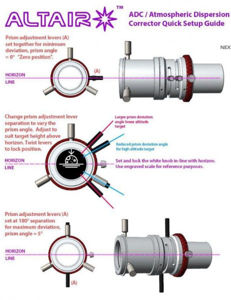 Bild von Altair Atmospheric Dispersion Corrector für Planeten- und Mondaufnahmen oder visuellen Beobachtungen.