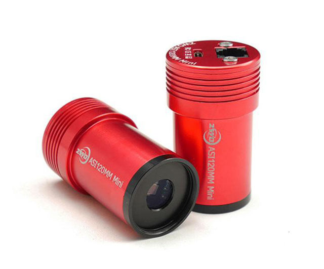 Bild von ZWO ASI120mini Mono - kompakte Astrokamera und schneller Autoguider