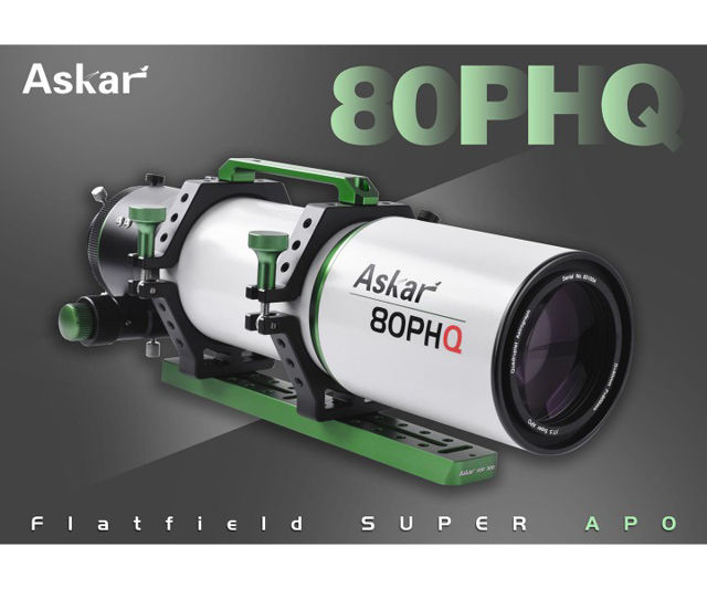 Bild von Askar 80PHQ 80 mm f/7,5 Quadruplet Flatfield Super APO Astrograph