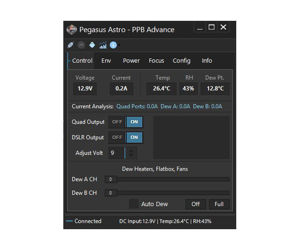 Bild von PegasusAstro Pocket Powerbox Advance (PPBADV) - universelle Stromversorgung