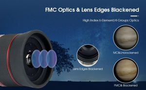 Bild von SVBONY SV215 Zoom-Okular 1,25" 3mm-8mm für die Planetenbeobachtung