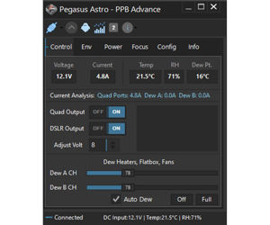 Bild von PegasusAstro Pocket Powerbox Micro - universelle Stromversorgung