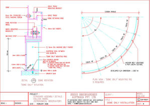Bild von Sirius Observatories - 5 m - College-Modell, motorisiert, ohne Unterbau