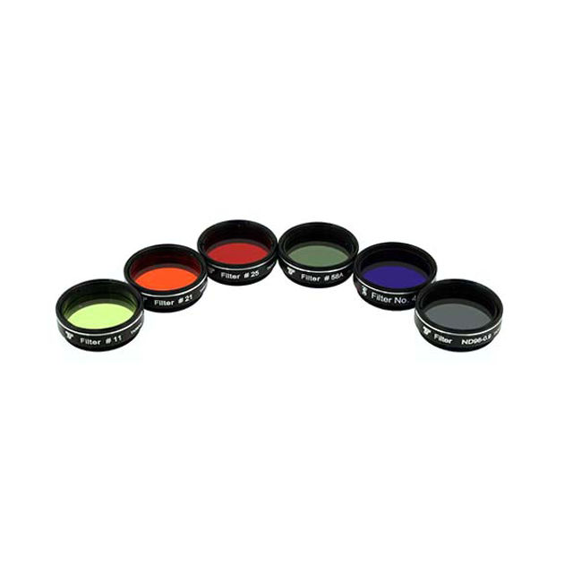 Bild von TS 1,25"-Filterset - 6 Filter für größere Teleskope ab 150mm Öffnung