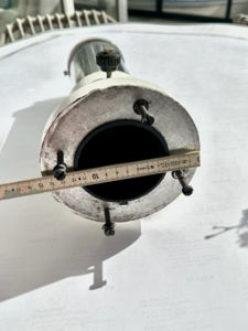 Bild von Zahntrieb Okularauszug mit Zahntrieb 82 mm, vermutlich von Fa. Wachter