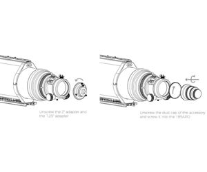Bild von Askar 0,8x Reducer - Korrektor für den 185mm f7 Triplet APO