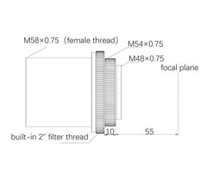Bild von Askar 0,75x Reducer für 65PHQ