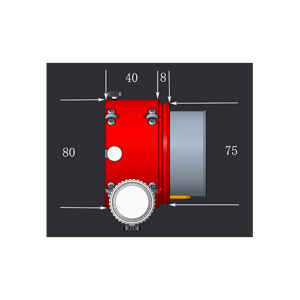 Bild von Fokussierer 2" R&P 60mm  für Skywatcher Newton Teleskope