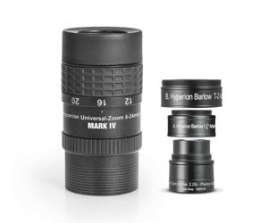 Bild von Baader Hyperion Mark IV Zoom Okular Set mit Barlow - 3,6 mm bis 24 mm!