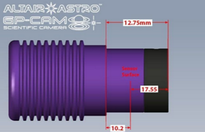 Bild von Altair 678C Color USB3 Astronomy Kamera