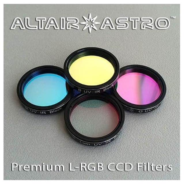 Bild von Altair Astro Premium 1.25" LRGB CCD Filter Set UVIR Block & AR Coating
