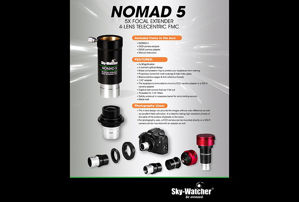 Bild von SkyWatcher Nomad-5 Premium 5-fach Barlow, 4-Linsige Telezentrische Barlow