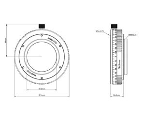 Bild von Askar M54-M48-Spezialadapter für das präzise Einstellen des Arbeitsabstands