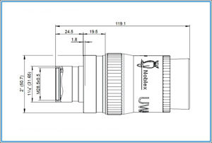 Bild von Noblex Astro-Okular UWA 12,5mm