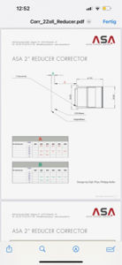 Bild von ASA-Astrosysteme Newton Reducer-Korrektor 0.73 x , 2KORRR-1105