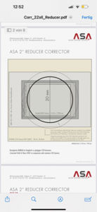Bild von ASA-Astrosysteme Newton Reducer-Korrektor 0.73 x , 2KORRR-1105