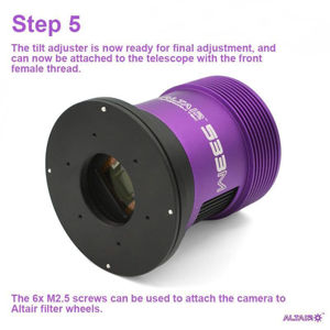 Tilt Adjuster Plate - Altair Hypercam TEC Camera