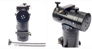 AZ100 Alt-Az Mount. Slow-motion shafts.