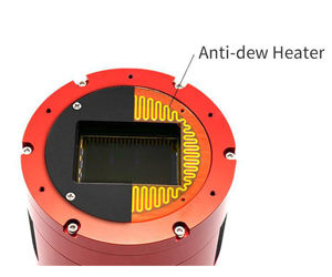 ZWO Farb - Astrokamera ASI2600MC-DUO - Chip D=28,3 mm - mit Guidingsensor