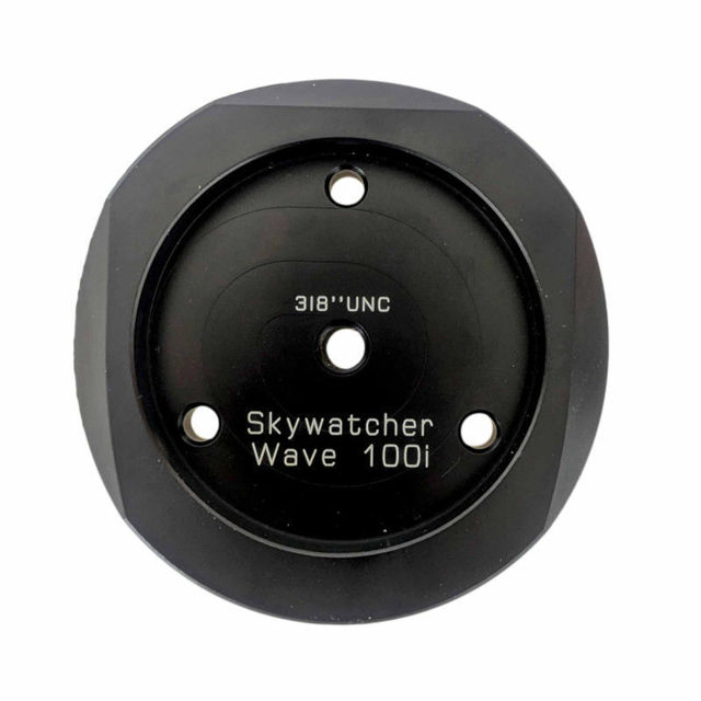 Adaptereinsatz ZWO AM5 auf Skywatcher WAVE 100i