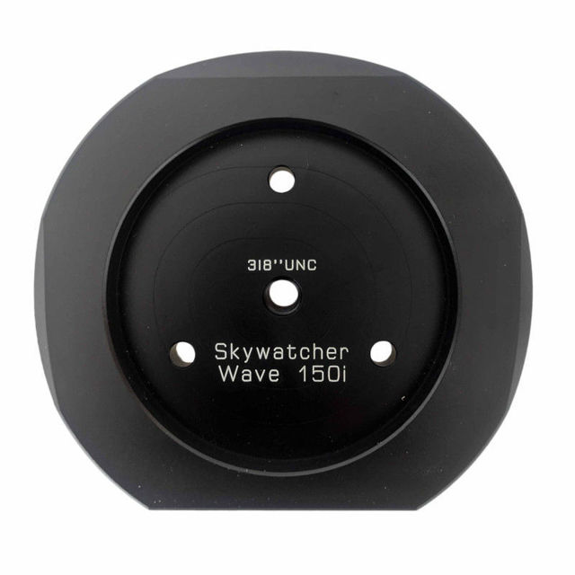 Bild von Berlebach Adaptereinsatz ZWO AM5 auf Skywatcher WAVE 150i