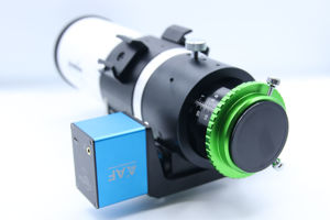 Astroprints Anbaukit für Toup Tek AAF Motorfokus an Skywatcher Evolux Okularauszüge