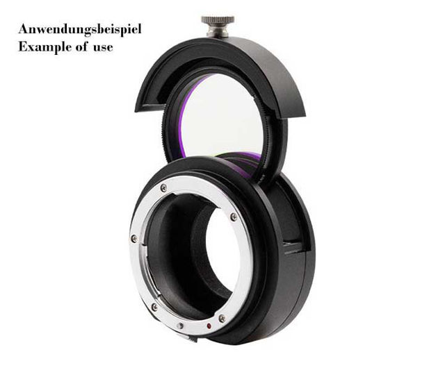 ZWO Filterschublade für Nikon Objektive - passend für 2" Filter