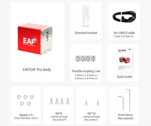ZWO EAF focus motor with USB-C connection, Bluetooth and integrated rechargeable battery