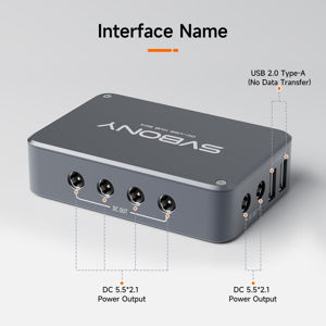 SVBONY SV241 Astronomy Micro DC+USB HUB Box 2PCS USB3.1 High-speed Readout Output & Type-C Interface für Astrofotografie