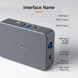SVBONY SV241 Astronomy Micro DC+USB HUB Box 2PCS USB3.1 High-speed Readout Output & Type-C Interface für Astrofotografie