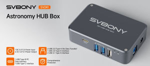 SVBONY SV241 Astronomy Micro DC+USB HUB Box 2PCS USB3.1 High-speed Readout Output & Type-C Interface für Astrofotografie