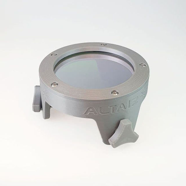 Altair 90mm Aperture TRIBAND D-ERF Solar Energy Rejection Filter - H-Alpha CaK CaH (95mm Glass)
