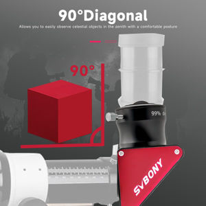 SV188P dielektrischer 90 Grad Zenitspiegel 1.25"