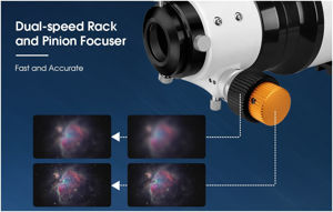 SVBONY SV503 Astronomicsches Teleskop 102mm F7 ED Refraktor OTA für Astrofotografie