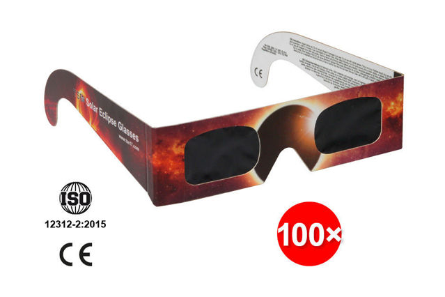 Bild von Sonnenfinsternisbrillen - 100er Pack