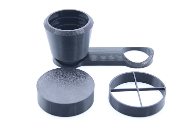 Astroprints Zubehörset für DWARF3 – Taukappe, Spikemaske & Objektivdeckel