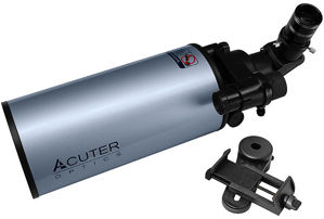 90mm (3.5") f/13 Maksutov Cassegrain Teleskoptubus (mit Smartphone Adapter)