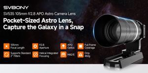 SVBONY SV535 APO-Teleskopobjektiv, f/2.8, 105 mm Brennweite [W9317A]