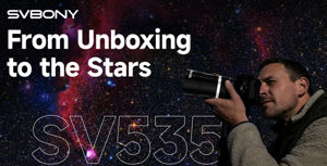 SVBONY SV535 APO-Teleskopobjektiv, f/2.8, 105 mm Brennweite [W9317A]