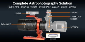 SVBONY SV545 Petzval Refractor 45/203mm f/4.5 [W9317B] 